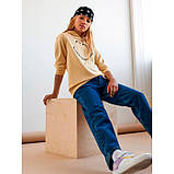 Толстовка худі Sinsay на дівчинку р.134 - 8-9 років, двонитка, петелька, фото 4