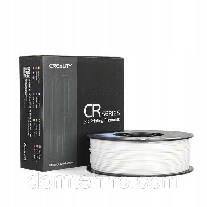 ABS пластик Creality Filament для 3D принтера 1.75 мм 1 кг Білий CR-ABS Filament 1.0Kg 1.75mm white 3301020031