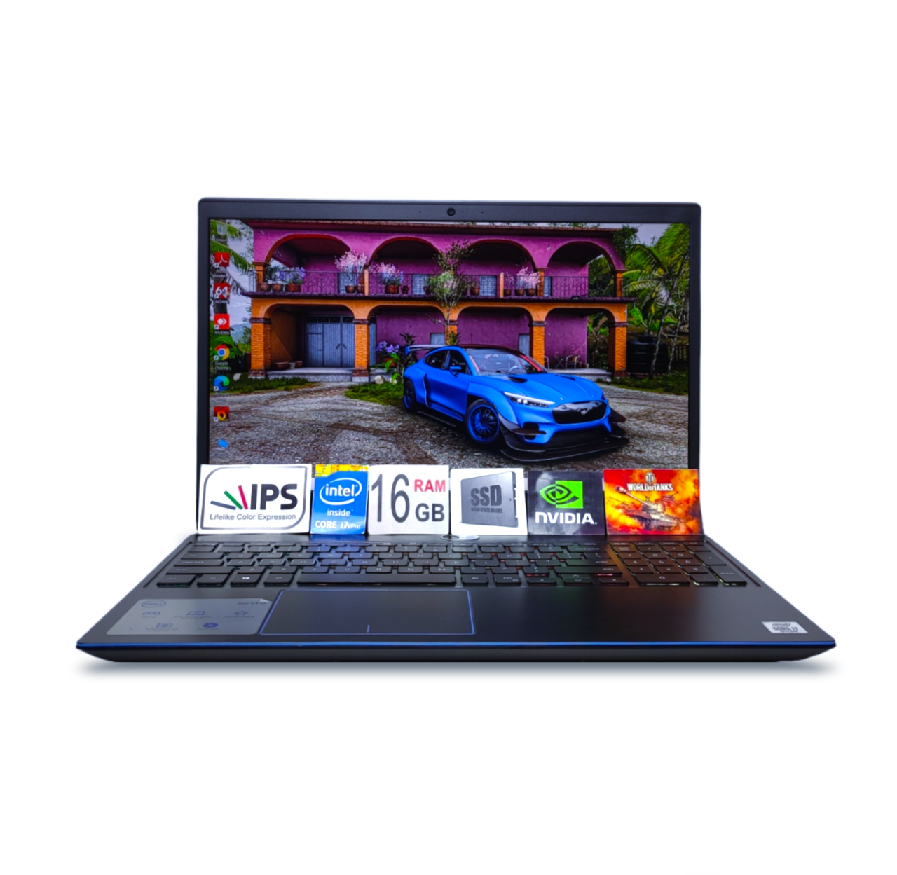 Ігровий ноутбук Dell G3  15.6 FHD IPS 120Hz Core i7-10750H 6ядер 16Gb Ram SSD512GB Nvidia RTX 2060 6GB
