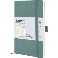 Блокнот Axent Partner Soft Skin 125x195 мм 96 листов в клетку Серо-лазурны (8616-48-A) - Топ Продаж!