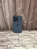 Задня накладка Iphone 15 Pro Max Glass Matte Blue