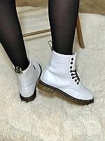 Кроссовки, кеды отличное качество Dr. Martens 1460 White Leather White Угги, ботинки, ботильйони отличное