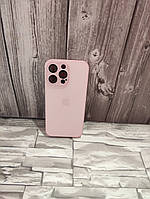 Задня накладка iPhone 15 Pro Max Glass Matte Pink