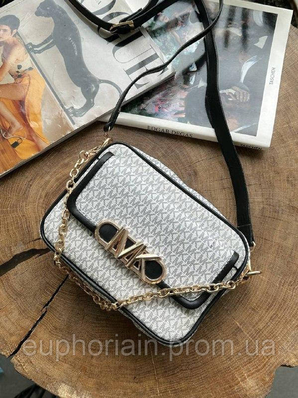 Жіноча сумка з екошкіри Michael Kors молодіжна, міська, брендова сумка Відмінна якість - фото 2 - id-p1984526409