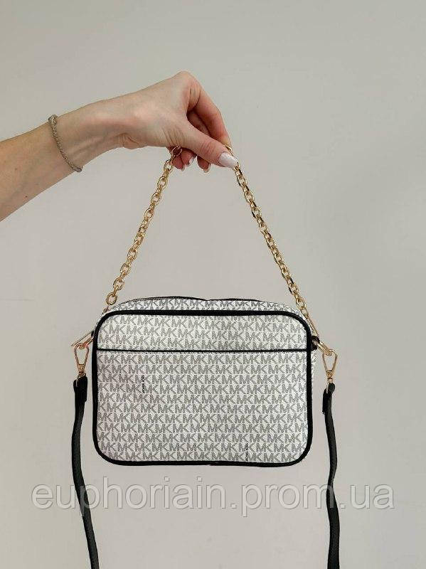 Жіноча сумка з екошкіри Michael Kors молодіжна, міська, брендова сумка Відмінна якість - фото 9 - id-p1984526409