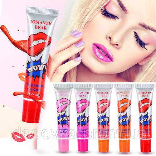Тинт (пленка) для губ Romantic Bear, 15 г. Sweet orange Кладовка (ID ...