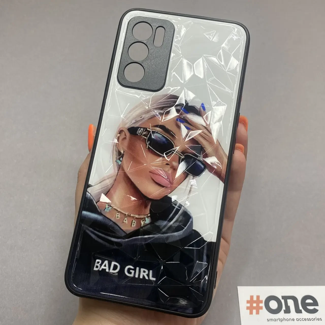 Чохол для Oppo A54s Ladies із принтом з дівчинкою чохол на телефон оппо а54с білий