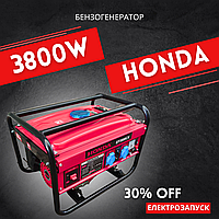 Потужний надійний бензиновий генератор HONDA EP3800CX 3.8  кВт (кВт) GX 240 електростартер 4-тактний