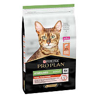 Сухой корм для стерилизованных котов PURINA Pro Plan Cat Adult STERILISED Vital Functions с лососем 1,5 кг