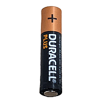 Лужні батарейки Duracell Plus ААА LR03 4 штуки в блістері, паковання потужних мізинчикових батарейок, фото 4