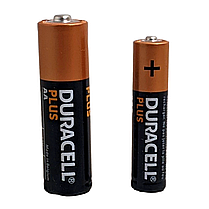 Лужні батарейки Duracell Plus ААА LR03 4 штуки в блістері, паковання потужних мізинчикових батарейок, фото 5
