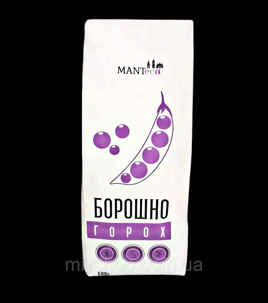 Борошно горохове 500гр MANTeca, фото 1