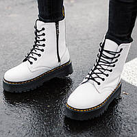 Dr. Martens JADON White Black No Logo Отличное качество Угги, ботинки, ботильйони отличное качество Размер