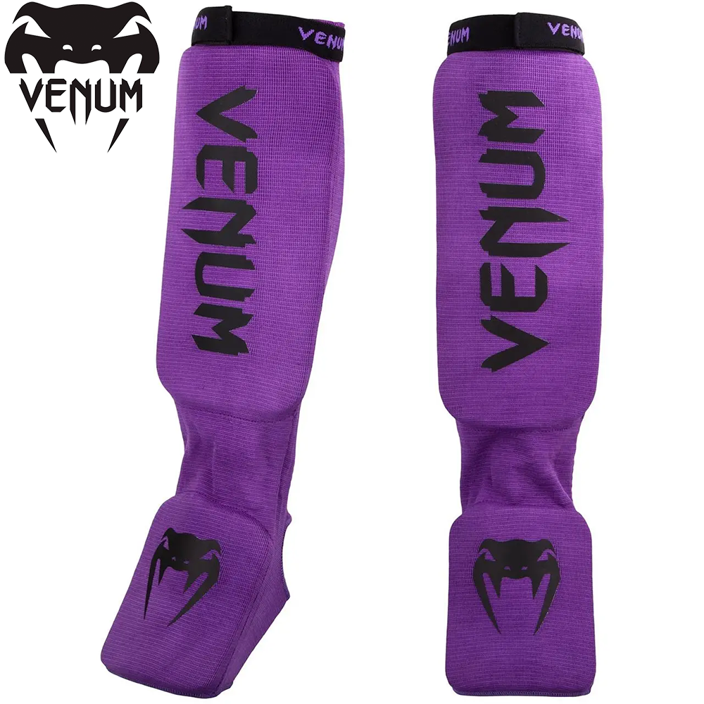 Защита голени и стопы Venum Kontact Shinguards Purple (ID#1304868630 ...