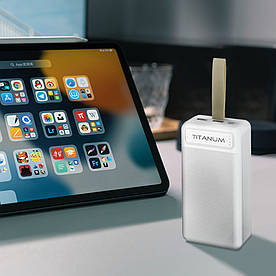 Повербанк TITANUM 914 White 30000mAh