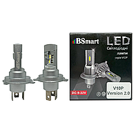 Автолампы LED BSmart V10P Version 2.0 диод CSP Южная Корея H4 5000Лм 30Вт 12-24В