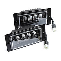 Додаткові фари LED - ВАЗ 2110-15 40W W/Y Led-3535 174*84*46мм IP67 HGP-050-04