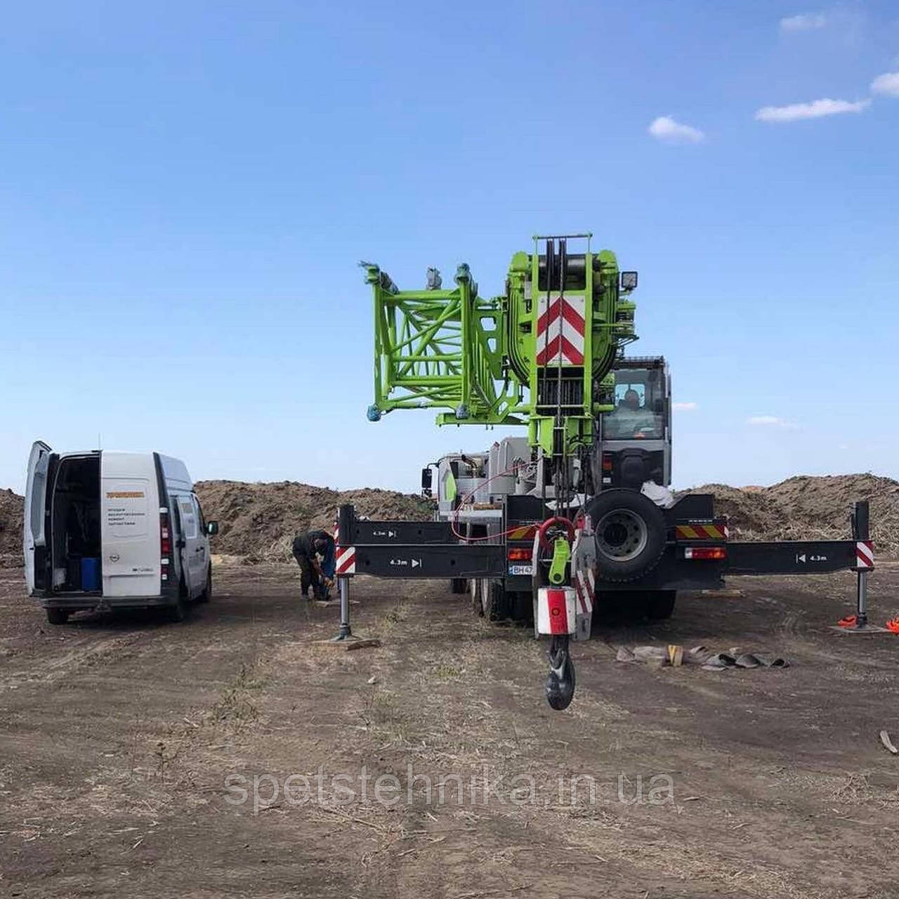 ТО автокрану ZOOMLION ZTC250V