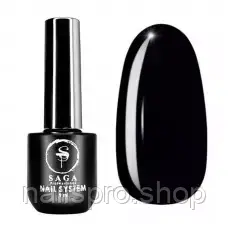SAGA professional Топ без липкого шару кольоровий BLACK, 9 мл