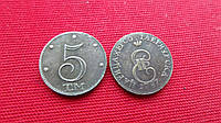 Монета Таврическая 5 копеек 1787 г. Екатерина II муляж