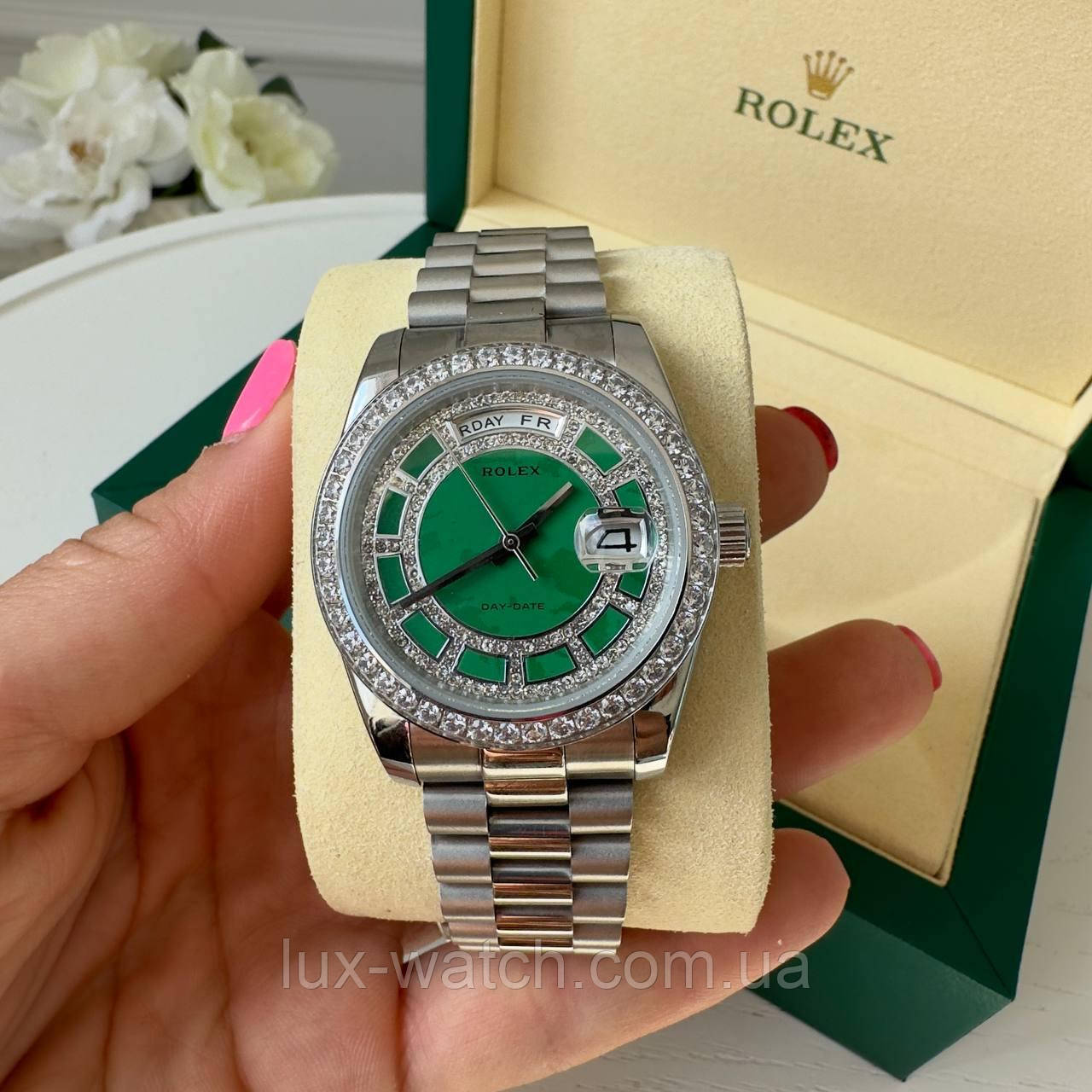 Жіночий годинник Rolex Day Date, фото 1
