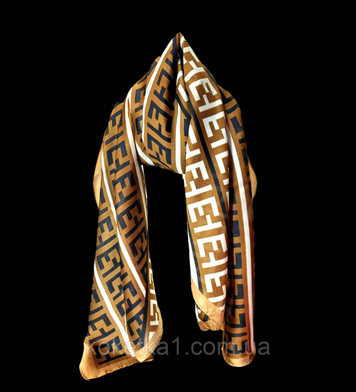 Шовковий жіночий шарф - палантин