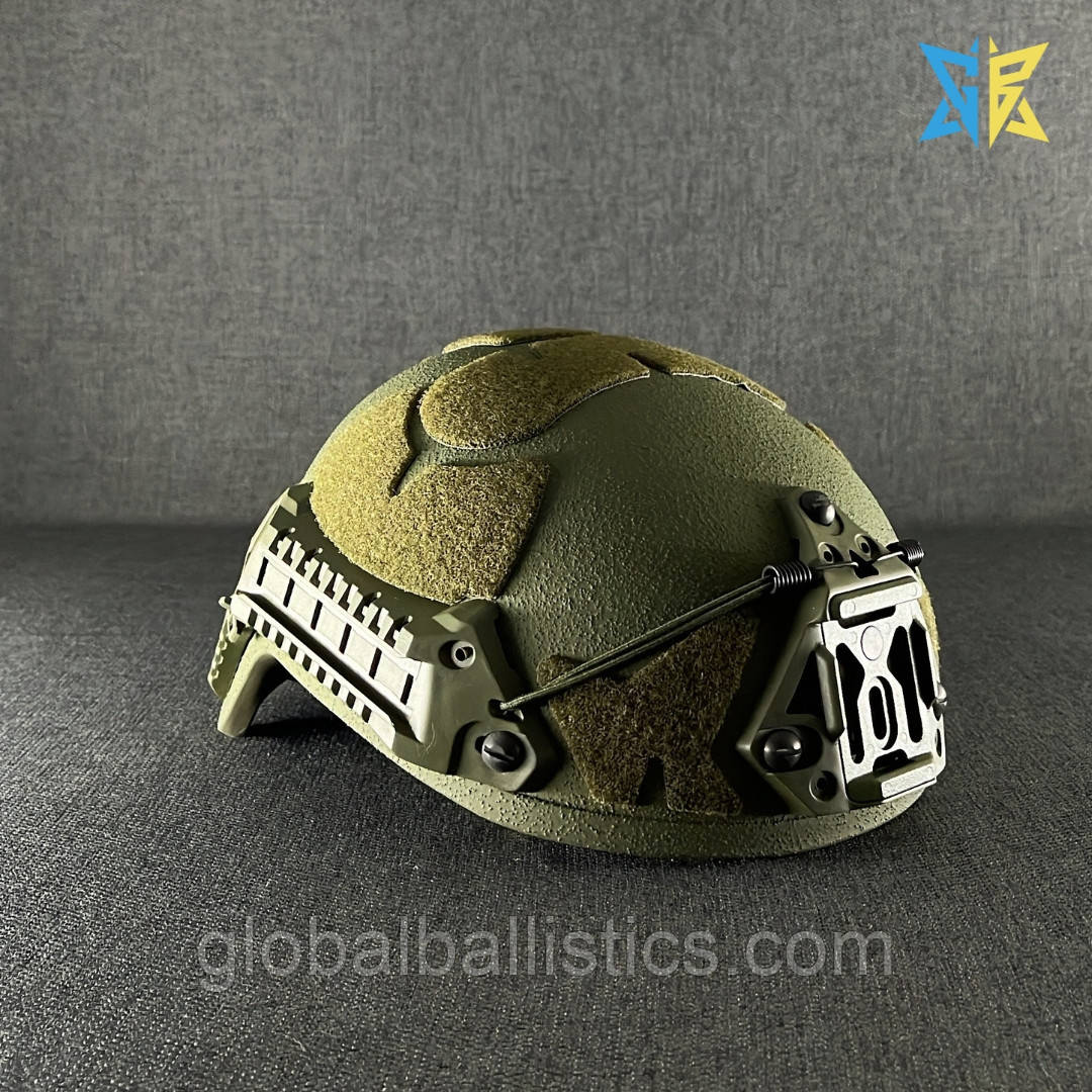 Тактический Шлем Каска Военный Sestan-Busch Helmet BK-ACH-HC Олива (M/L) от GLOBAL BALLISTICS - фото 8 - id-p1823356955