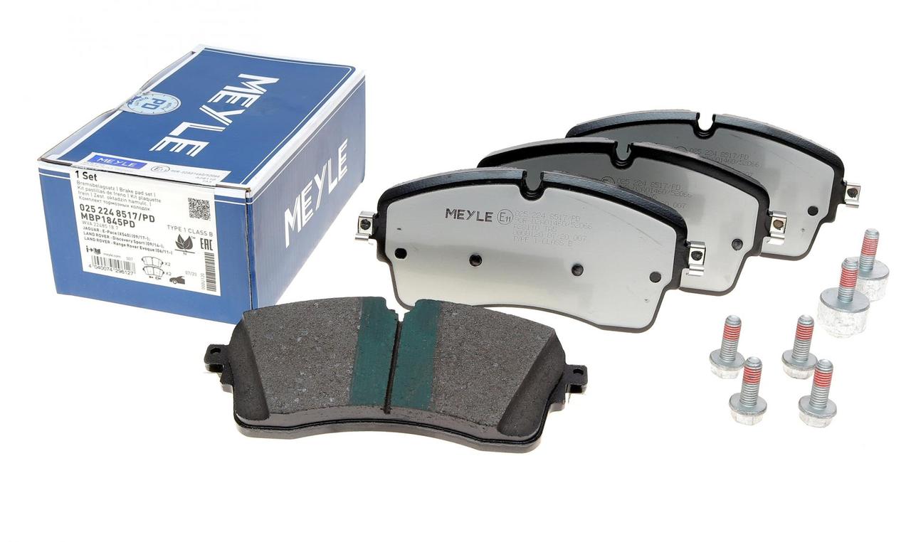Meyle 025 224 8517/PD Колодки гальмівні передні Land Rover Range Rover Evoque, Discovery V, Range Rover IV, Range Rover Sport II