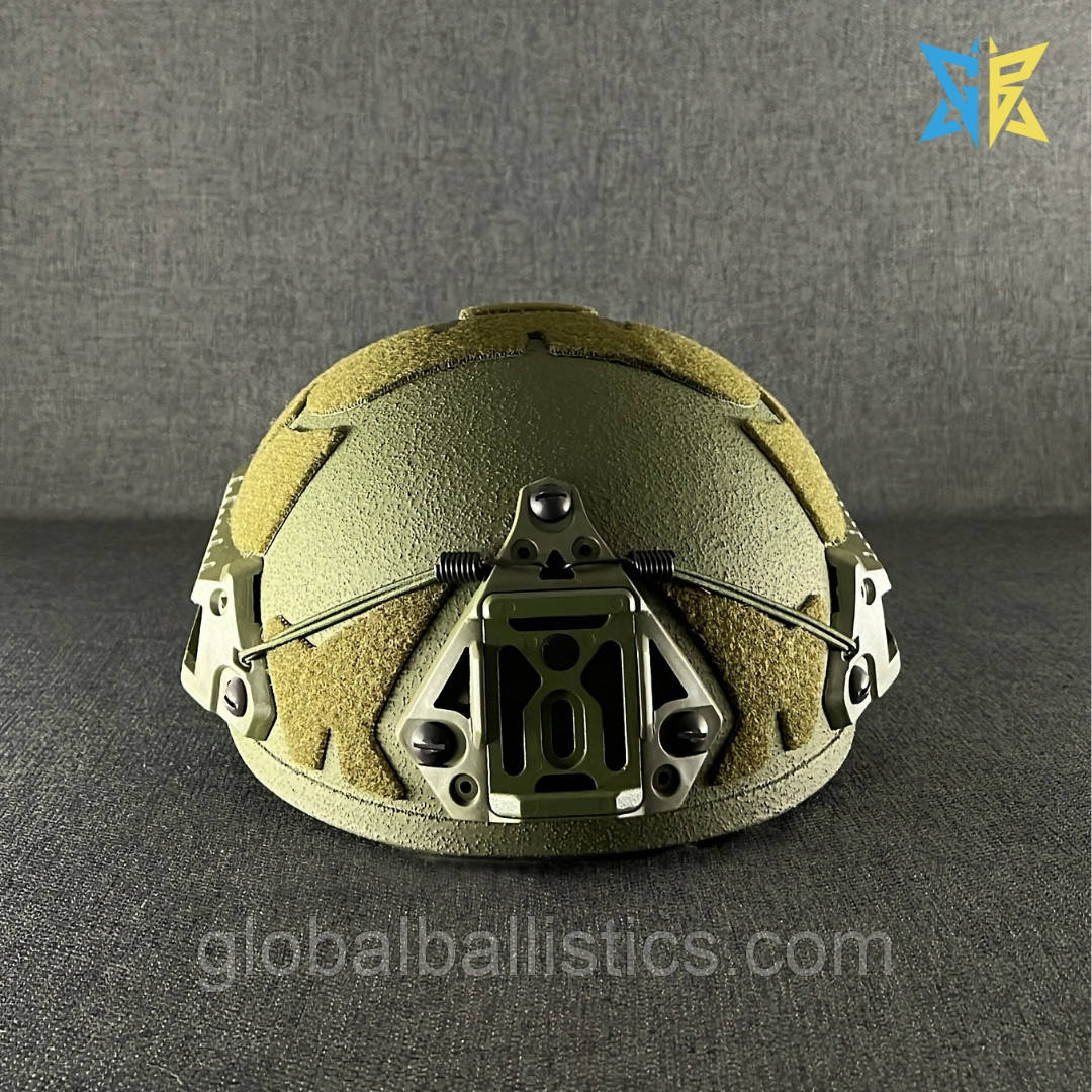 Тактический Шлем Каска Военный Sestan-Busch Helmet BK-ACH-HC Олива (M/L) от GLOBAL BALLISTICS - фото 9 - id-p1823356955