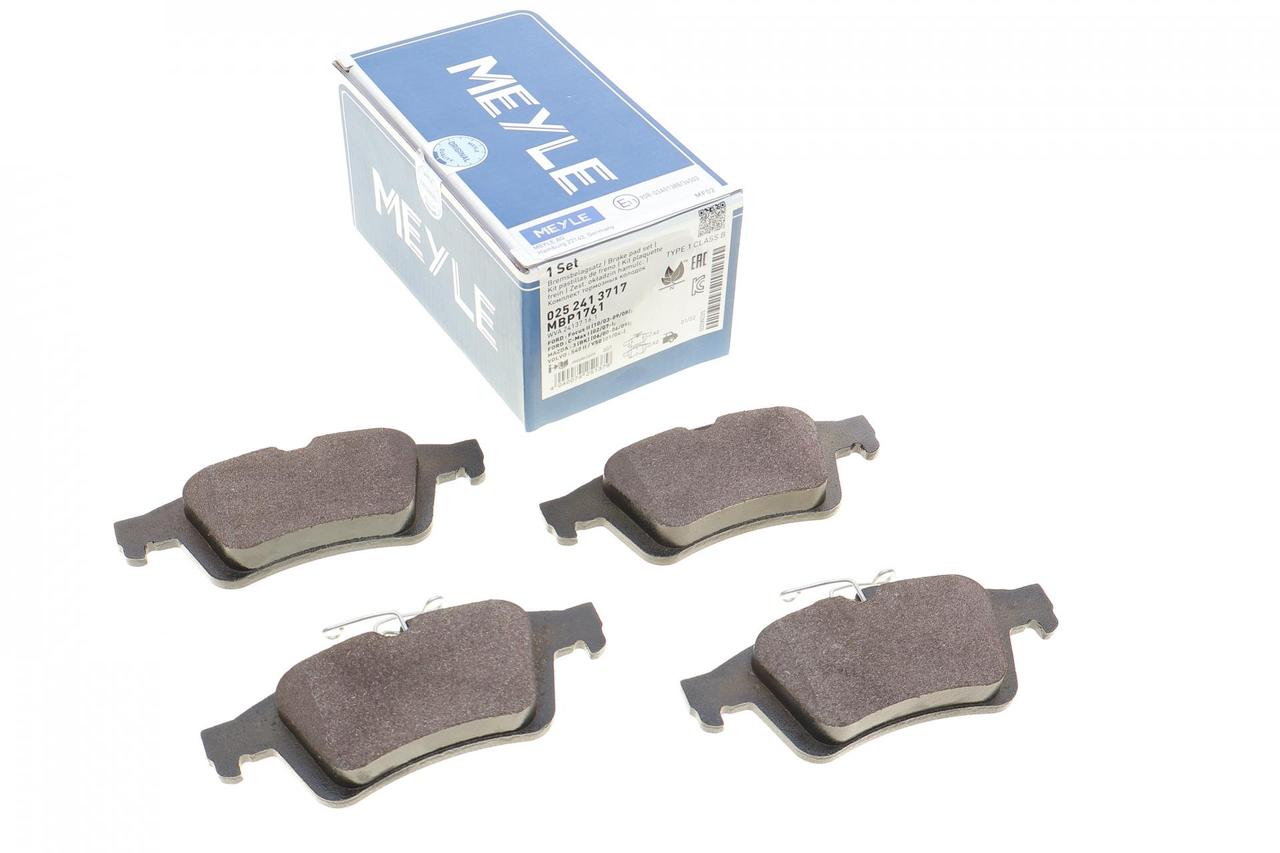 Meyle 025 241 3717 Колодки гальмівні задні Ford C-max II, Grand C-max, C-max, Focus C-max, Focus III, Focus II