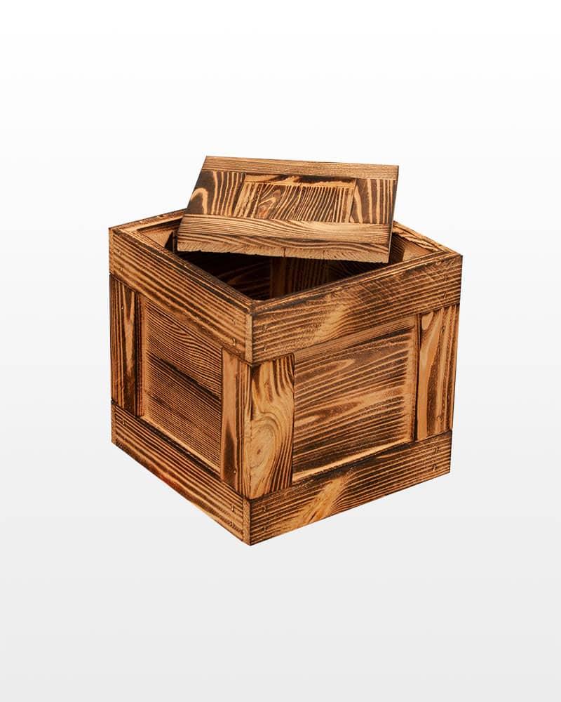 Ящик-куб обпалений 25х25х25 см, фото 1
