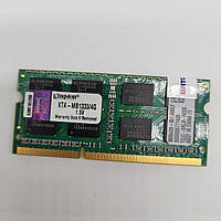 Оперативная память для ноутбука Kingston SODIMM DDR3 4Gb 1333MHz 10600s 2R8 CL9 (KTA-MB1333/4G) Б/У