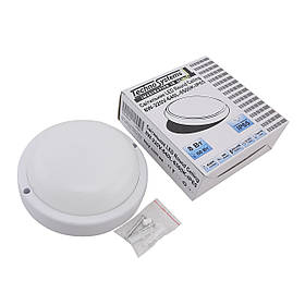 Світильник LED Round Ceiling 8W-220V-640L-6500K-IP65 (ЖКХ коло)