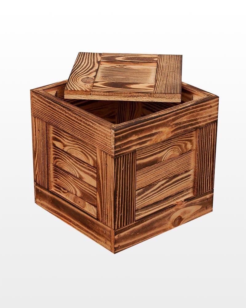 Ящик-куб обпалений 30х30х30 см, фото 1