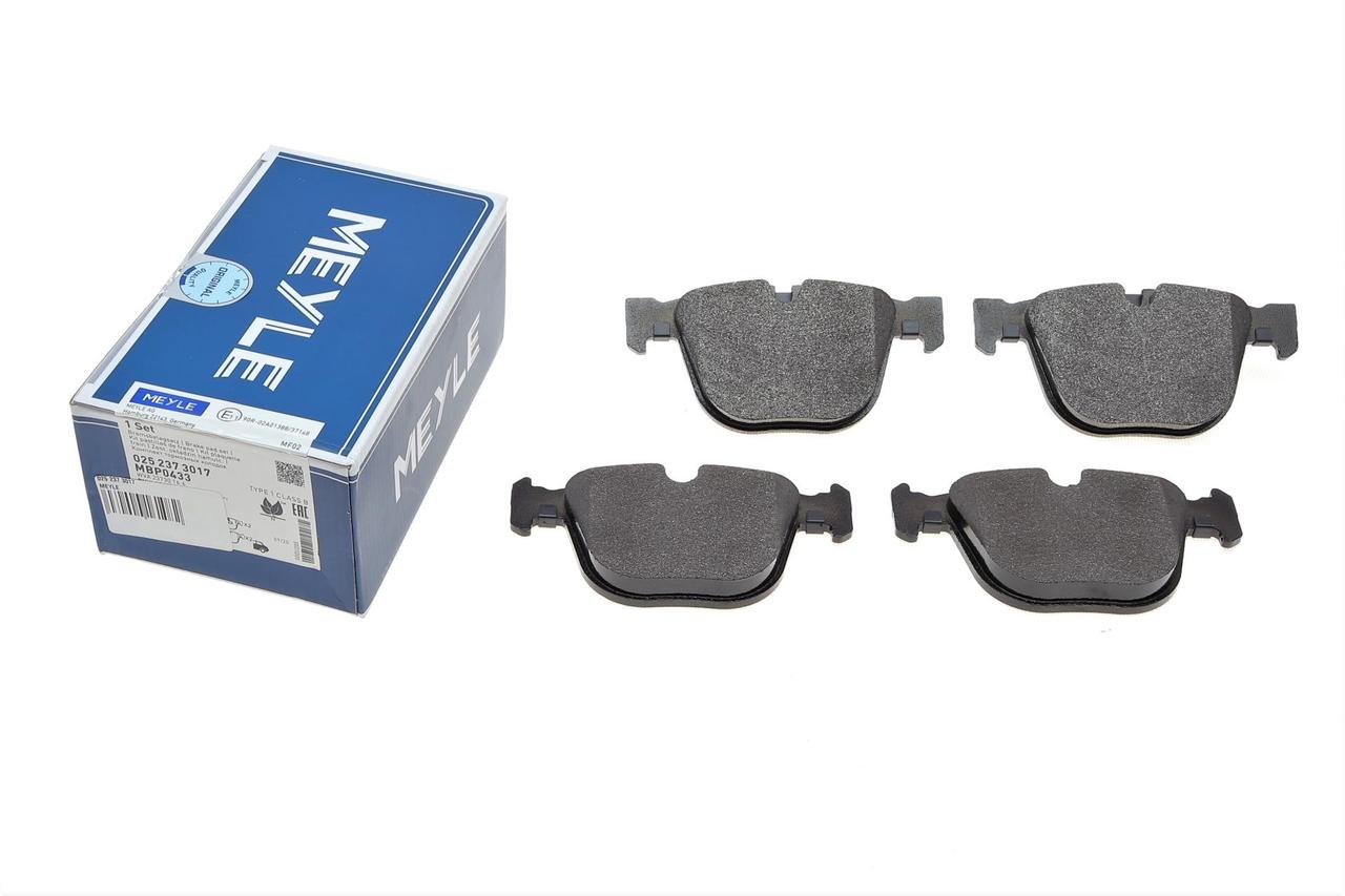 Meyle 025 237 3017 Колодки гальмівні задні BMW X6, X5, 1, 7, 5, 6, 3;, фото 1
