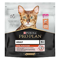 Сухой корм для взрослых котов Purina Pro Plan Cat ADULT Vital Functions с лососем 400 г