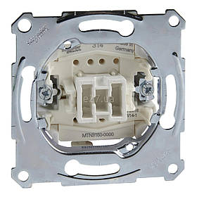 Механізм кнопкового вимикача з самоповерненням Schneider Merten 1-полюсний MTN3150-0000