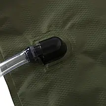 Портативна ємність для душу Bo-Camp Solar Shower Deluxe, 20 л | М'який підвісний душовий бак з термометром і шлангом-розпилювачем, фото 5