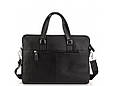 Стильна сумка для ноутбука з натуральної шкіри, фото 2