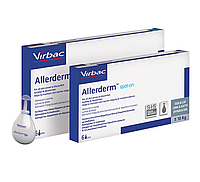 Virbac Allerderm Spot-on капли Вирбак Аллердерм для лечений дерматозов собак 10-20 кг №6 пипеток по 4 мл