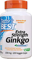 Гинкго с повышенной силой действия / Extra Strength Ginkgo, Doctor's Best, 120 мг, 120 капсул