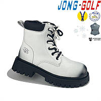 Модные зимние ботинки для девочек размеры 32- 37 тм JongGolf 40401