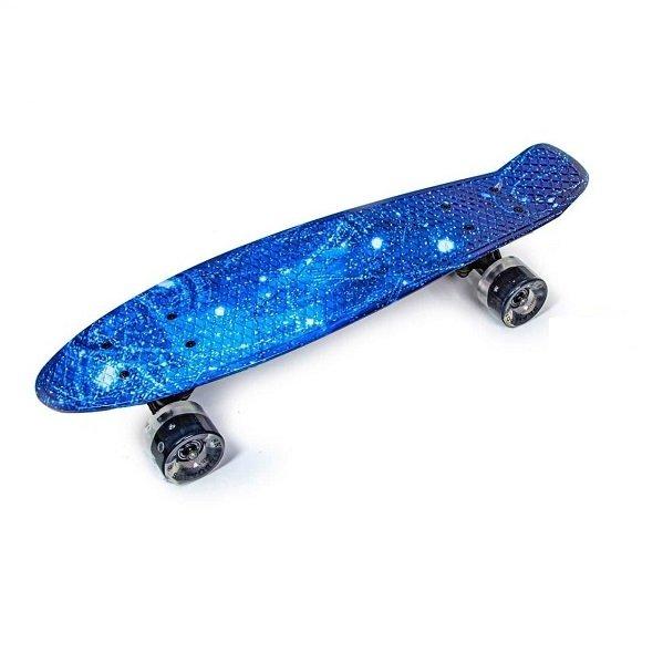 Пені Борд Fish 22,5" Spice LED (Світяться колеса)