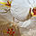 Вінілова наклейка на холодильник Орхідеї і краплі роси 02 (самоклеюча плівка ПВХ) бежевий 600*1800 мм, фото 7