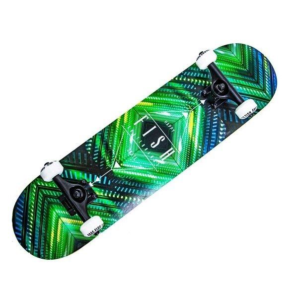СкейтБорд від бренда Fish Green Rhombus (Зелений ромб)