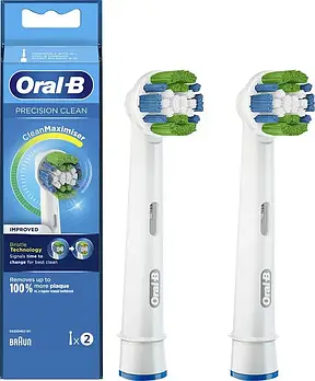 Змінні насадки для електричної зубної щітки Oral-B EB20 Precision Clean 2 шт