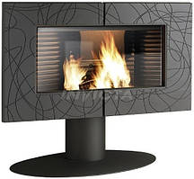 Піч-камін Invicta Symphonia antracyt (ref. 6115-44). 12 кВт