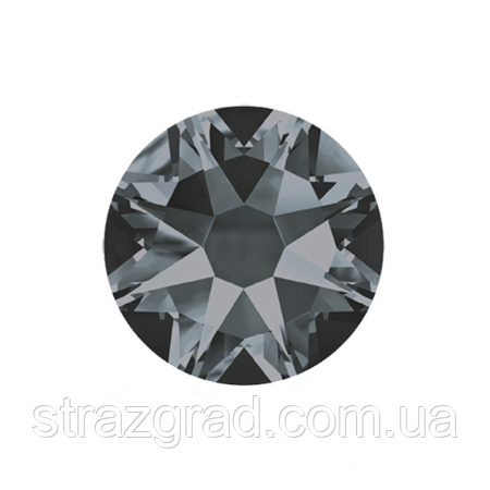 Стрази клейові XIRIUS 16 граней (8+8) BLACK DIAMOND SS16 Non-Hot Fix 1440 шт.