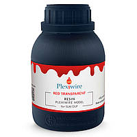 Фотополімерна смола Plexiwire Resin Basic 0.5 кг Red transparent