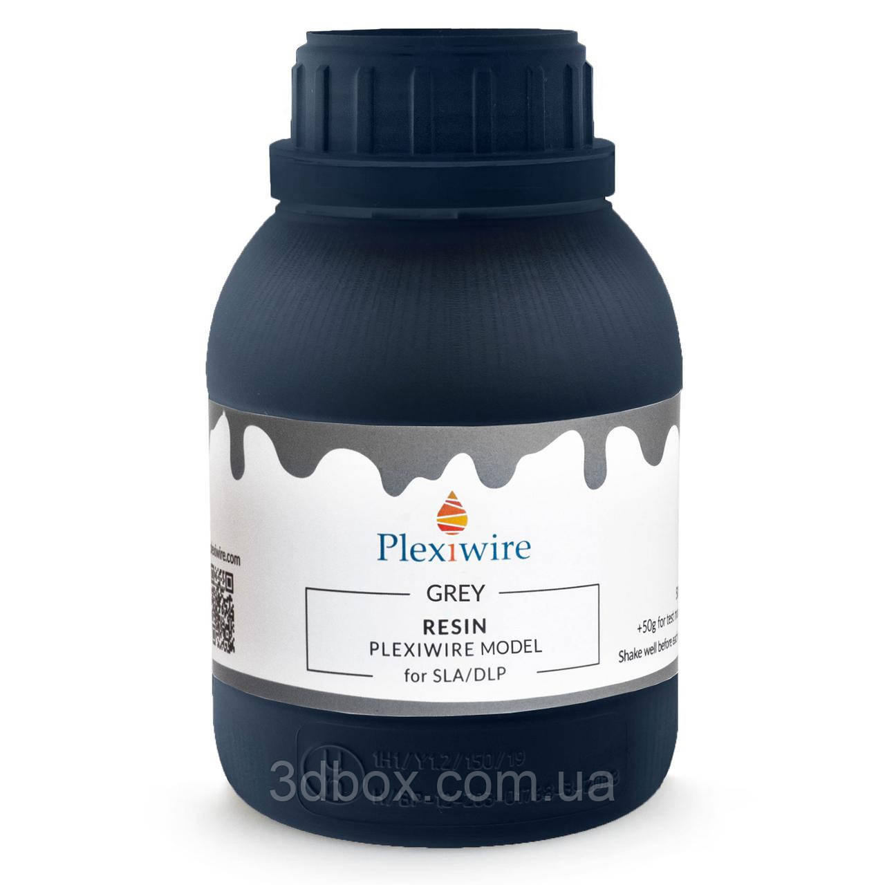 Фотополімерна смола Plexiwire Resin Model 0.5 кг Grey, фото 1